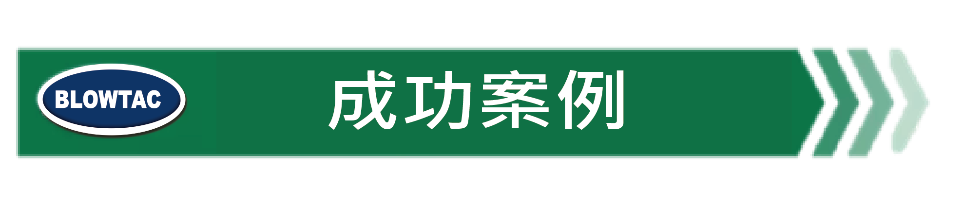 BLOWTAC-成功案例