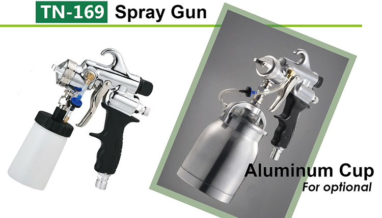 TN-169 Spray Gun & Aluminum Cup